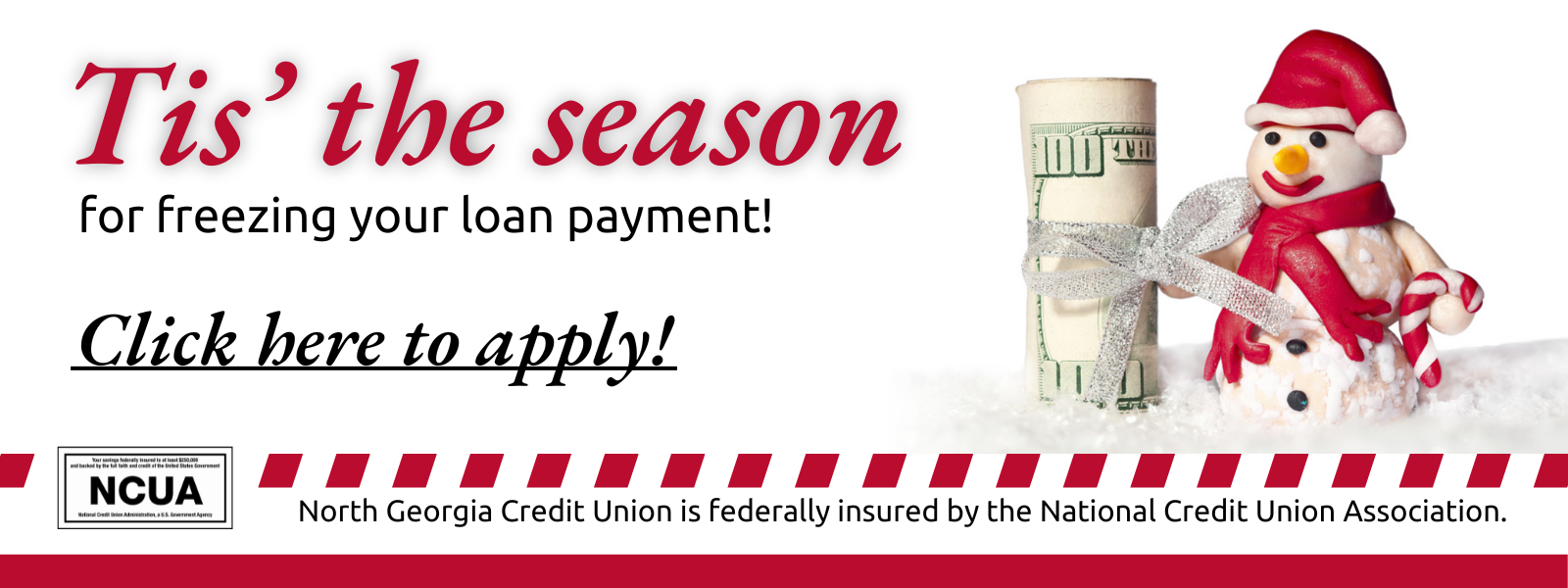 Holiday Skip-a-Pay Desktop Website Banner