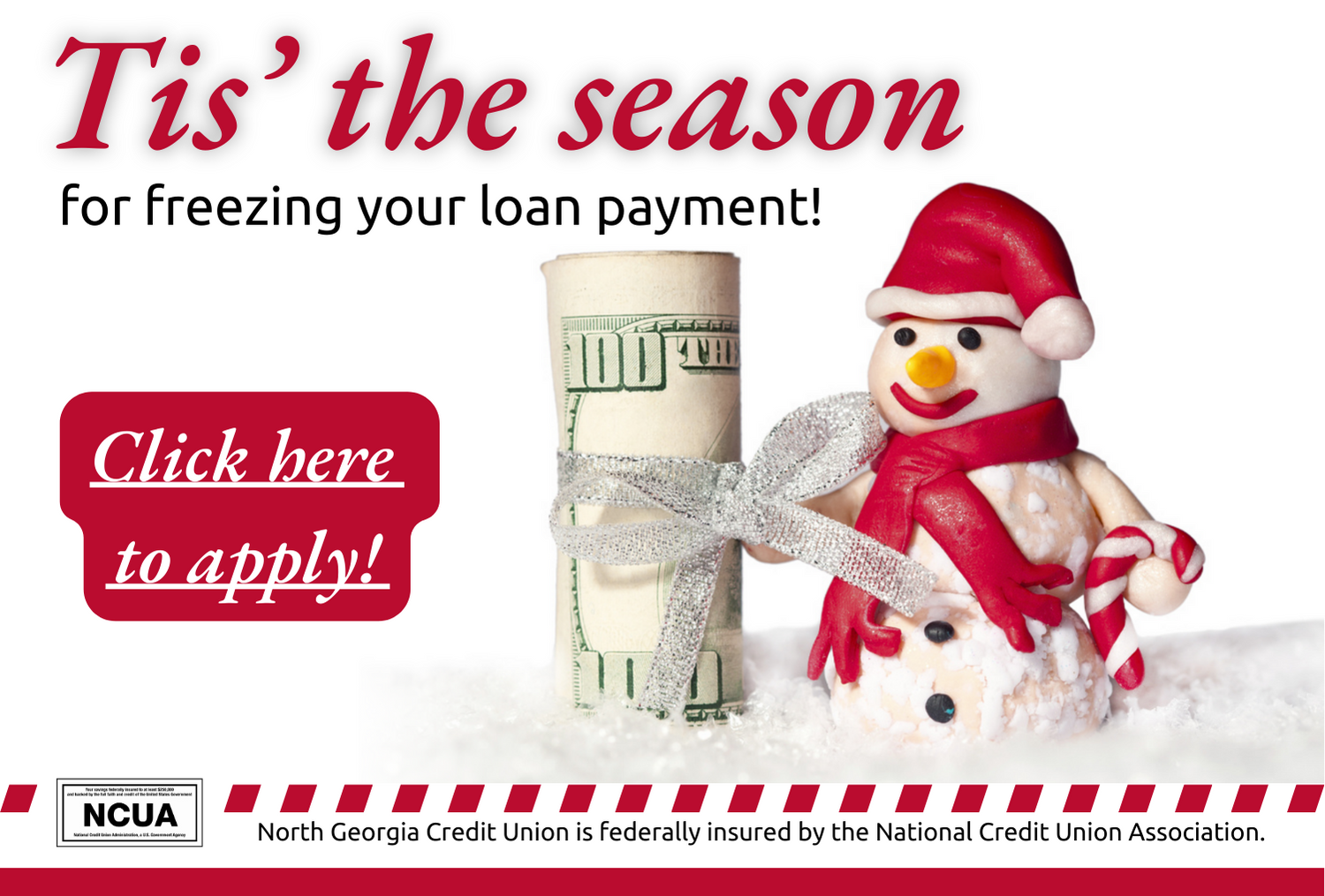 Holiday Skip-a-Pay Mobile Website Banner